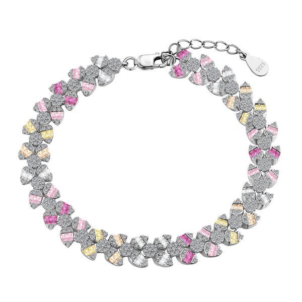 ˇMagic JewelryˇDainty Exquisite Flower Shape Daily Bracelet