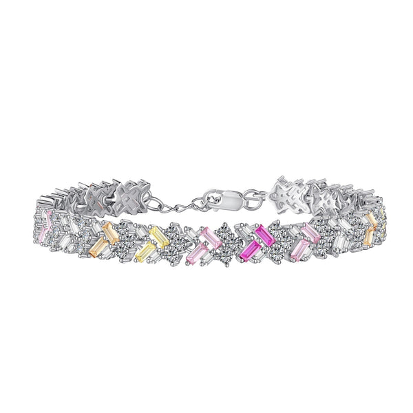 ˇMagic JewelryˇDazzling Unique Multi Shape Daily Bracelet