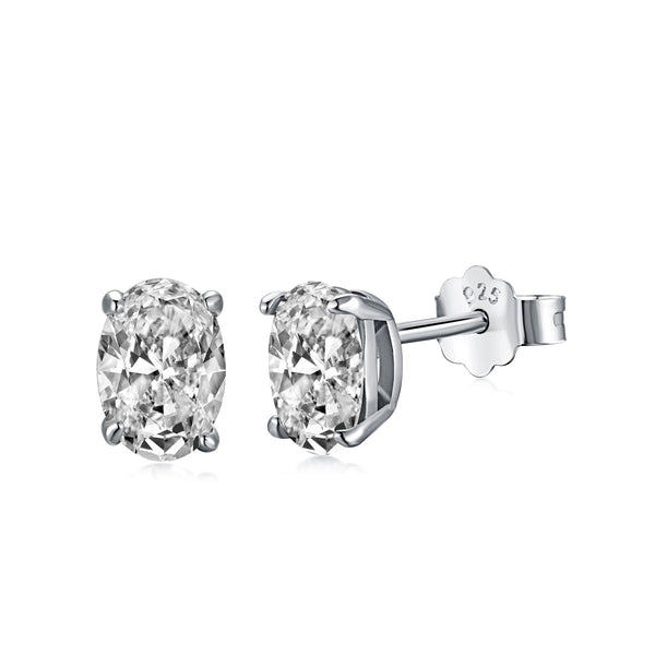 ˇMagic JewelryˇOval Classic Dignified Elegant Earrings