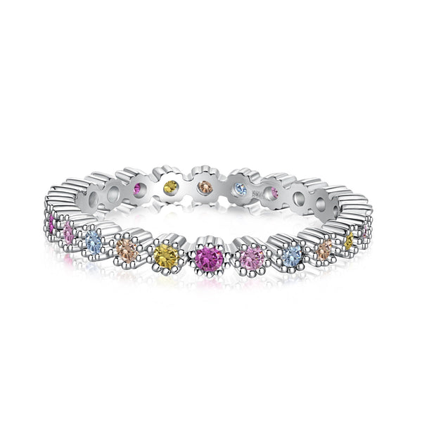 ˇMagic JewelryˇExquisite Colorful Round Cut Party Ring