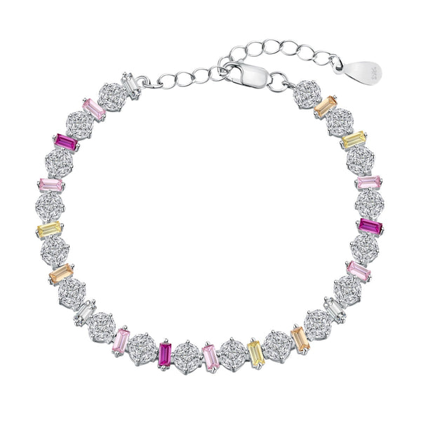 ˇMagic JewelryˇRadiant Colorful Round Shape Daily Bracelet