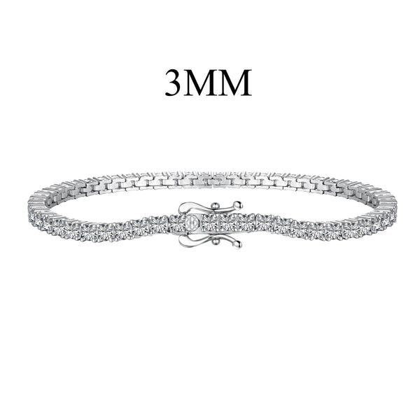 ˇMagic JewelryˇDainty Charming Round Cut Tennis Bracelet