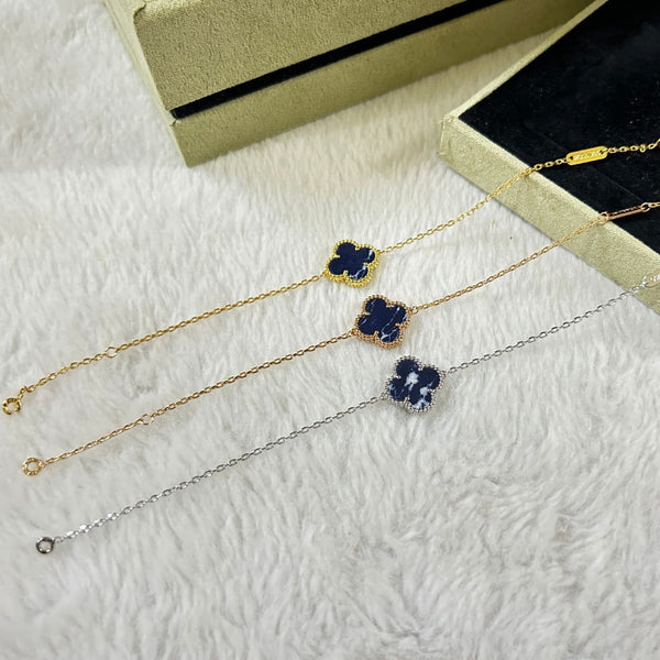 ˇMagic JewelryˇCLOVER 1 MOTIF PIETERSITE BRACELET