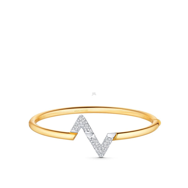 ˇMagic JewelryˇVOLTE UPSITE DOWN GOLD DIAMOND BRACELET