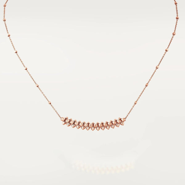 ˇMagic JewelryˇCLASH PINK GOLD NECKLACE