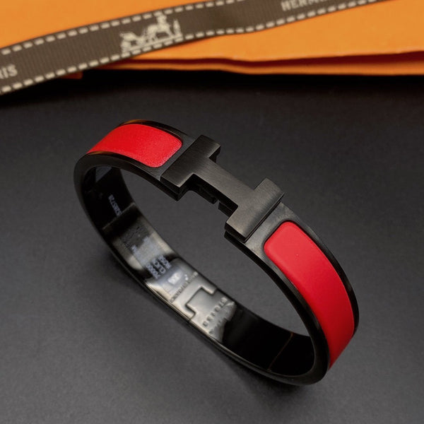 ˇMagic JewelryˇCLIC HM SO BLACK RED BRACELET