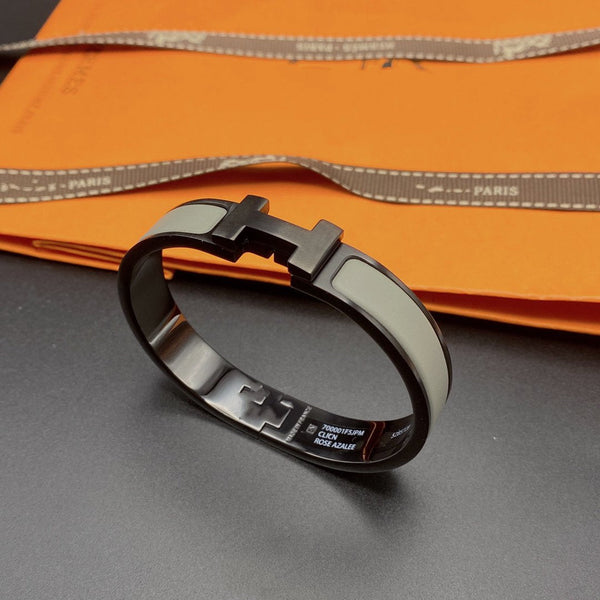 ˇMagic JewelryˇCLIC HM SO BLACK GREY BRACELET