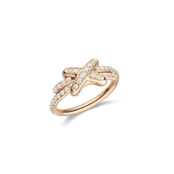 ˇMagic JewelryˇJEUX DE RING PINK GOLD DIAMOND