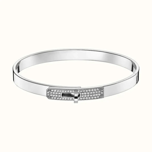 ˇMagic JewelryˇKELLY SILVER DIAMOND BRACELET