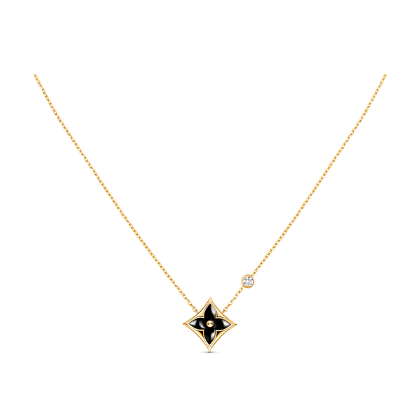 ˇMagic JewelryˇSTAR BLACK MOP NECKLACE