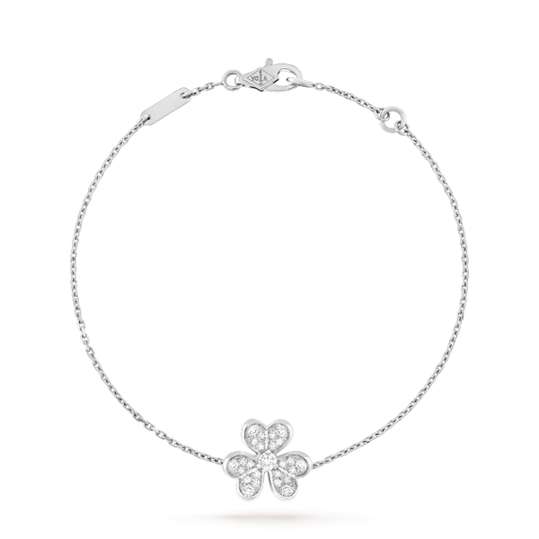 ˇMagic JewelryˇFRIVOLE FLOWER DIAMOND BRACELET