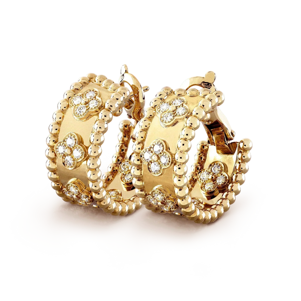 ˇMagic JewelryˇPERLEE DIAMOND EARRINGS