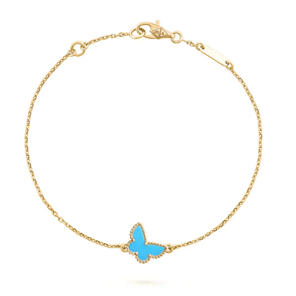 ˇMagic JewelryˇBUTTERFLY TURQUOISE BUTTERFLY BRACELET