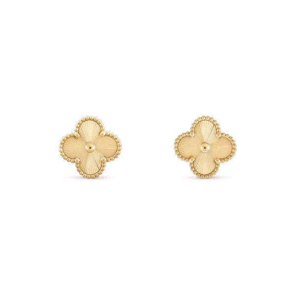 ˇMagic JewelryˇCLOVER MEDIUM 1 MOTIFS LASER EARRINGS